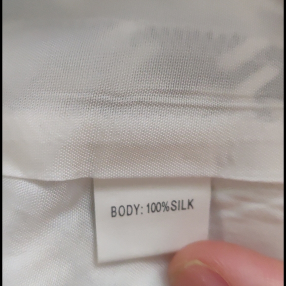 Vintage 100% silk dress - Picture 6 of 6